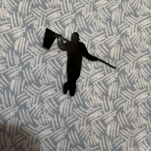 AndersonOrd Golf Polo Men's size Extra Large Blue with White Weave Pattern Shirt - Picture 5 of 5